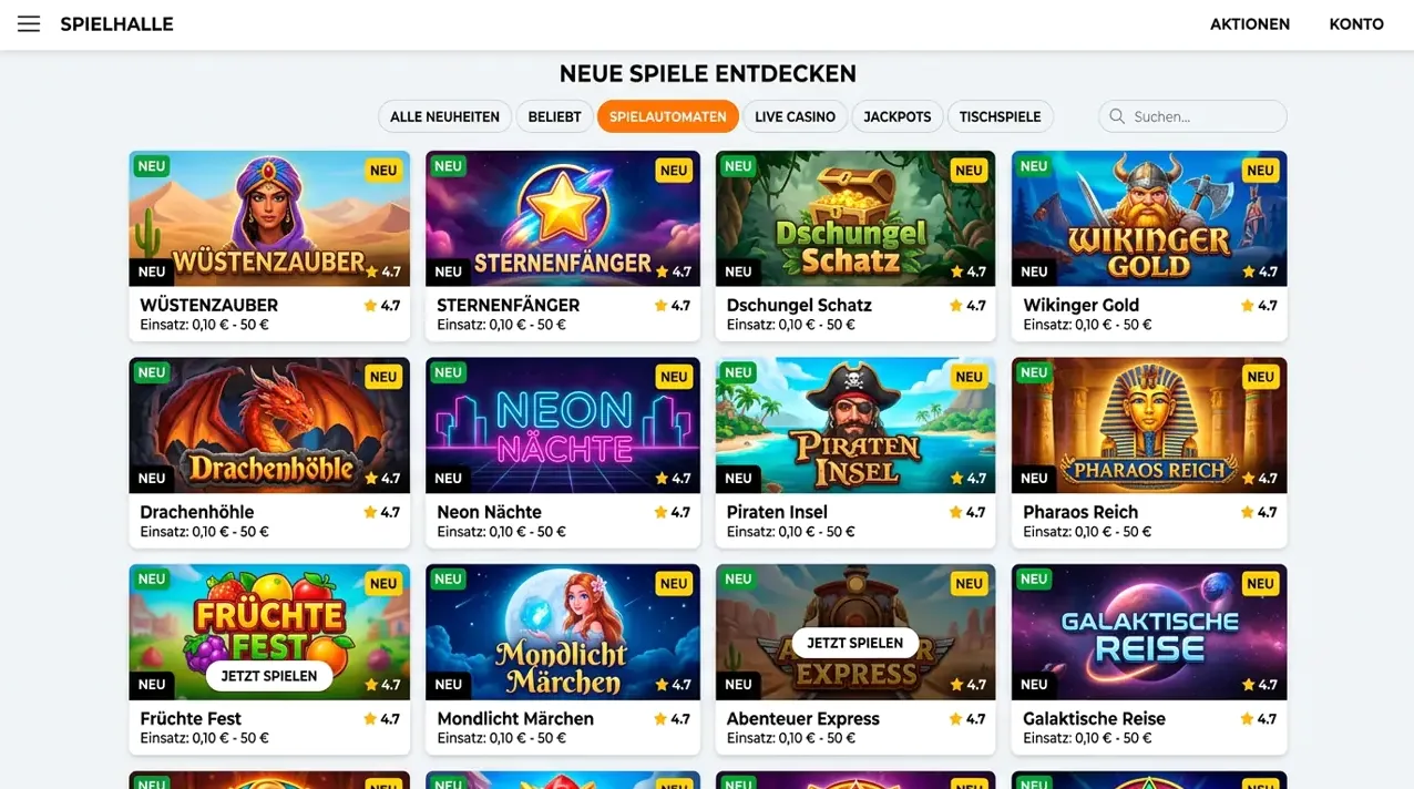 Neuheiten & Exklusive Titel — Rtbet